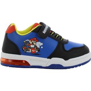 Super Mario Blinkende Sneakers, Black/Cobalt Blue, 26