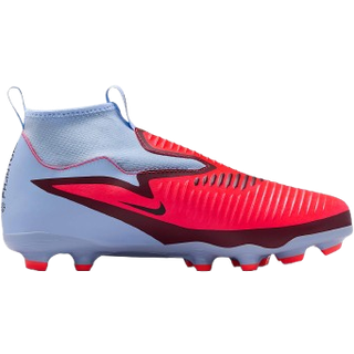 Nike Jr. Phantom 6 High Academy-fodboldstøvler til flere typer underlag til større børn - blå - 32