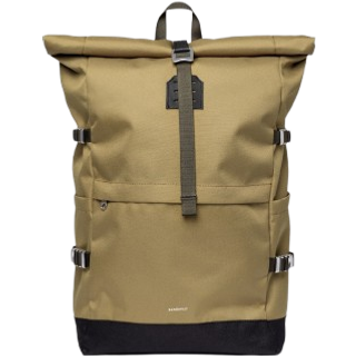 Sandqvist Icon Rolltop Backpack 26 Daypack størrelse 26 l farve beige