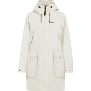 Didriksons Women's Thelma Parka 10 White Foam, 36