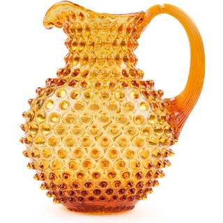 Mundblæst kande Hobnail, 2 L