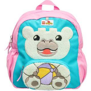 LEGO DUPLO BLOCK-RYGS?K Skole- og rejsetaske i sm?b?rnsst?rrelse til drenge og piger flodhest