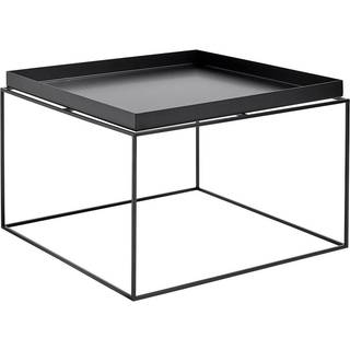 Hay Bakkebord 60x60 Cm - Sofabord Pulverlakeret Stål Sort - AA685-A362-AA55