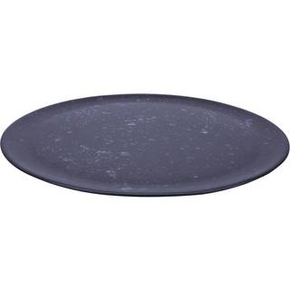 Aida Raw serveringsfad Ø34 cm sort med prikker