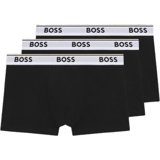 BOSS Black Herren Trunks schwarz Baumwolle & Mix unifarben