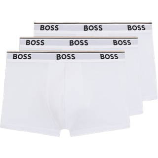 BOSS 3-pak Cotton Stretch Trunks - White - XX-Large * Kampagne *