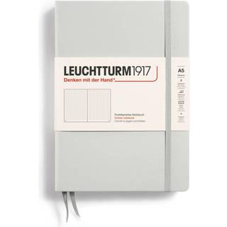 Leuchtturm1917 - Naturlige farver - Hardcover Notebook - 251 nummererede sider (prikket papir lysegr?)