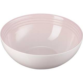 Le Creuset Signature stentøj serveringsskål 24cm Shell Pink