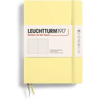 Leuchtturm1917 - Notebook Hardcover Medium A5-251 nummererede sider til skrivning og journalf?ring (vanilje prikket)