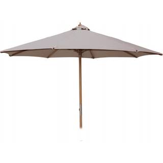 Saga Parasol Ø 3 meter - 2-delt - Beige