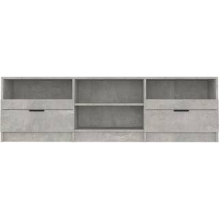 Tv-Skab 150X33,5X45 Cm Konstrueret Træ - Betongrå