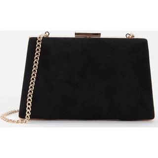 Dune London Dune London Black Bellaria Angled Frame Clutch Bag