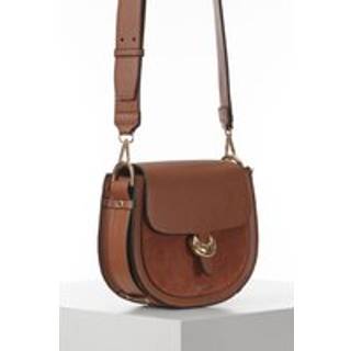 Luella Grey Luella Grey Tan Venetia Saddle Cross-Body Bag