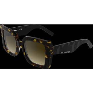 Karl Lagerfeld Kvinde KL6203S 242 Solbriller Acetat Havana Brun Firkantet Normal Skygge