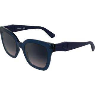 LONGCHAMP Kvinde LO793S 400 Solbriller Bio-injekt Blå Blå Firkantet Normal