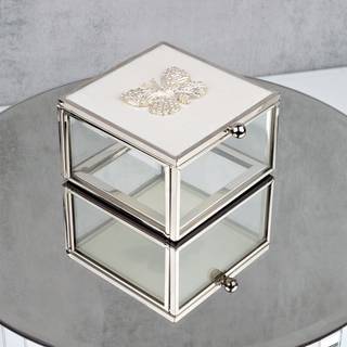 Sophia Crystal Butterfly Trinket Box - P60103