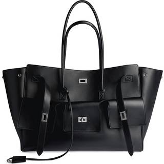 Balenciaga Bel Air Carry All Large leather tote bag - black - One Size
