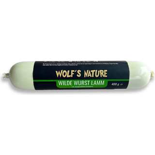 Wolf´s Nature® Foderpølse m. Lam 400g