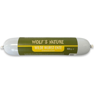 Wolf´s Nature® Foderpølse m. And 400g