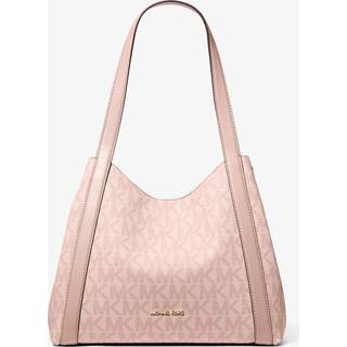 MK Rosemary Large Signature Logo Shoulder Bag - Pink - Michael Kors - ONE SIZE