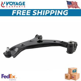 TRQ forreste venstre nedre styrearm med kugleled Driver Side kompatibel med 2014-2018 Mazda 3