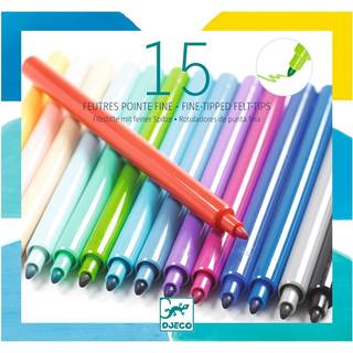 Djeco tuscher Pacific - 15 stk