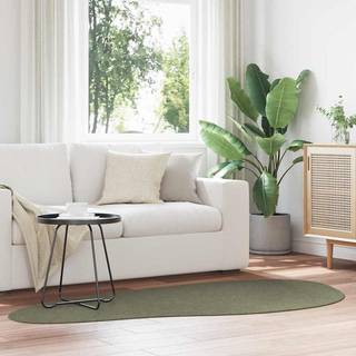 Tæppe HUARTE Skovgrøn 100 x 200 cm Polyester