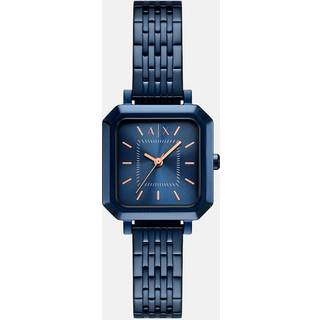 Armani Exchange Leila Quartz Blue Dial Steel Strap Women's Watch AX5730