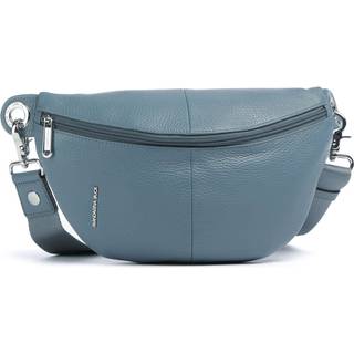 Mandarina Duck Mellow Leather Bæltetaske blå grå
