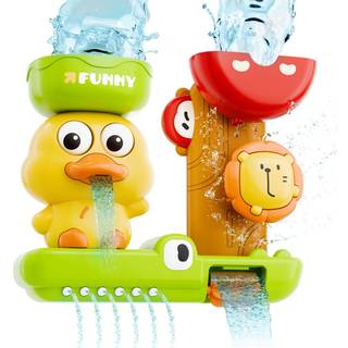 iPlay iLearn Badelegetj til Smbrn 1-3 Baby Vandfald Badekar Legetj M/ Sugekop Brne Badekar Bruser Legest Spdbrn Badetid Sjov Sommer Pool