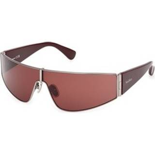 Max Mara Kvinde MM0164 SPACE 14S Solbriller Metal Grå Bordeaux Maske Normal