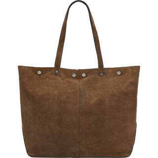 Liebeskind Rive Suede L Shopper taske mud