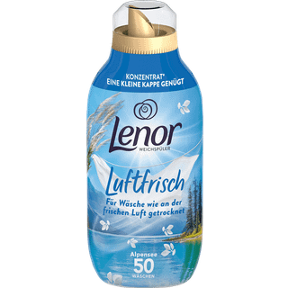 Lenor Koncentreret skyllemiddel Frisk duft Alpesø 50 vaske 0.86 DKK/1 vask/e