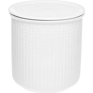 Rörstrand Swedish Grace Krukke 0,8l Snow - Opbevaringskrukker & Låg Feldspar Porcelain Snow (White) - 1079474