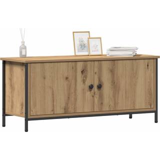 TV-skab Artisan Egetræ 100 x 35 x 45 cm Konstrueret træ