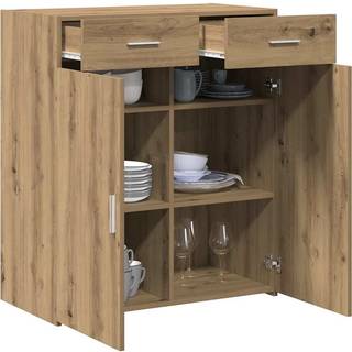 Opbevaringsskab artisan eg 80 x 42.5 x 93.5 cm Konstrueret træ