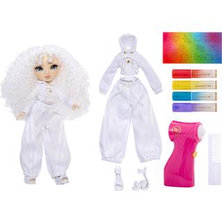 Rainbow High dukke med farvelægningsbart hår og tilbehør - Grønne øjne