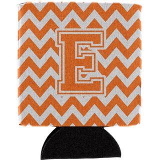 """" Caroline's Treasures CJ1046-ECC-brev e Chevron Orange and White Can eller flaske Hugger Multicolor """"