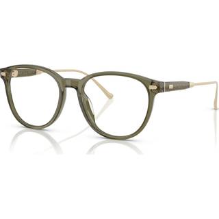 Coach HC6265U 5848 52 Briller Mænd Grøn - Transparent Olive Green - 52mm