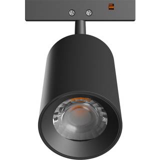 System Shift Nano Spot - Skinnespot 35x55x81mm 5W 35° Sort. - Dæmpbar : Ikke dæmpbar, Kulør : Varm