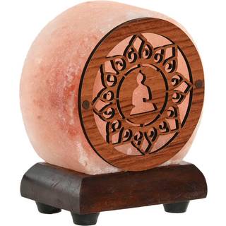 Bordlampe Home ESPRIT Brun Pink