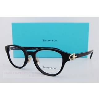 Tiffany Kvinde TF2273D 8001 Optiske stel Acetat Sort Transparent Rund Normal