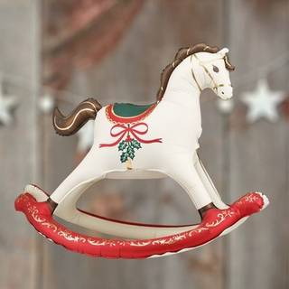 Folieballon Julegyngende Hest 106x86 cm – Festlig luft til julefejringen