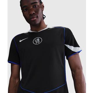 Chelsea FC 2025/26 Stadium Third Nike Dri-FIT Total 90 Replica-fodboldtrøje til mænd - sort - XS