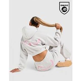 JUICY COUTURE Y2K Diamante Fleece Hoodie, Grå - M