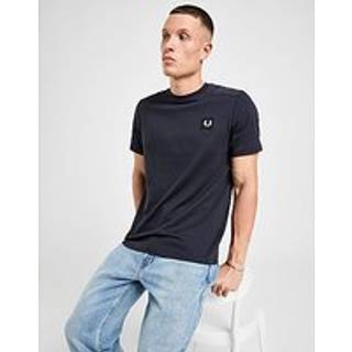 Fred Perry Badge Panel T-Shirt, Blå - Blå - L
