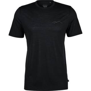 Stoic MerinoChill MMXX. Göteborg Print Tee Merino-shirt Herrer størrelse 4XL farve sort