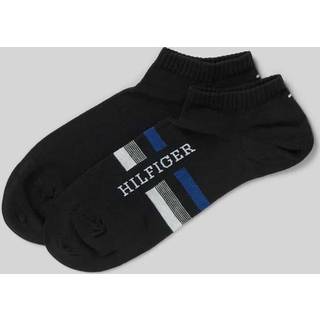 Tommy Hilfiger 2-pak Men Tab Sneaker Socks - Black - Str 43/46 * Kampagne *