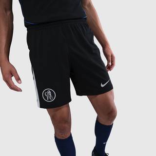 Chelsea FC 2025/26 Stadium Third Nike Dri-FIT Total 90-replica-fodboldshorts til mænd - sort