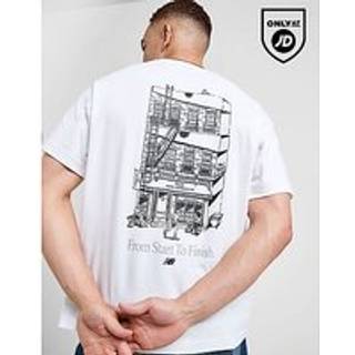 New Balance Cafe T-Shirt, Hvid - XXL